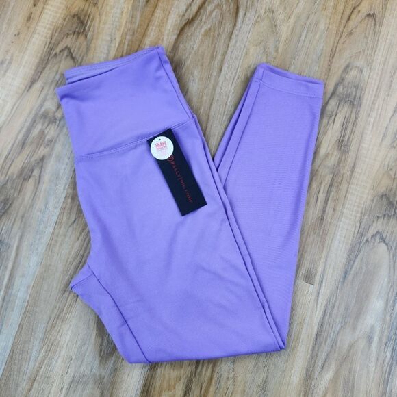 🔸️NWT Bally Violet Kayla High Rise Tummy Control Athletic Pants Medium - Picture 5 of 12
